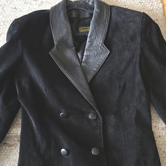 Vintage Leather & Suede Blazer - Picture 12 of 12